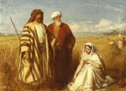 路得遇见波阿斯,一段古老的爱情传奇